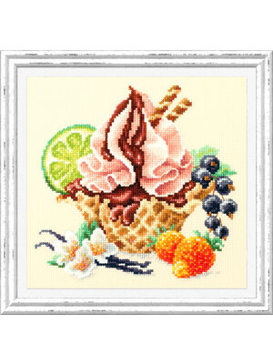 Magic Needle CI Borduurpakket Vanilla Ice Cream - Magic Needle Magic Needle CI Borduurpakket Vanilla Ice Cream - Magic Needle