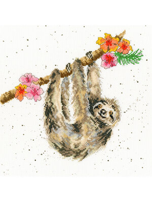 Bothy Threads Borduurpakket Hannah Dale - Hanging Around - Bothy Threads Bothy Threads Borduurpakket Hannah Dale - Hanging Around - Bothy Threads