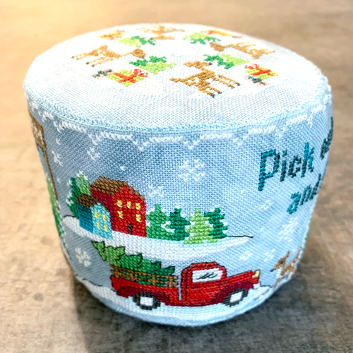 Tiny Modernist 2019 Holiday SAL: Christmas Village Cross Stitch Pattern Tiny Modernist 2019 Holiday SAL: Christmas Village Cross Stitch Pattern