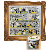 2019 Mystery SAL: Sleepy Hollow Cross Stitch Pattern