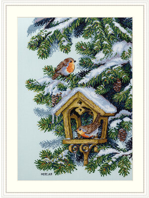 Merejka Borduurpakket Robins