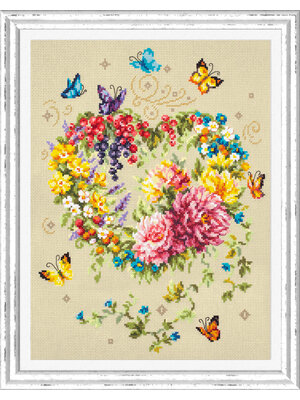 Magic Needle Borduurpakket Tenderness of Your Heart - Magic Needle Magic Needle Borduurpakket Tenderness of Your Heart - Magic Needle