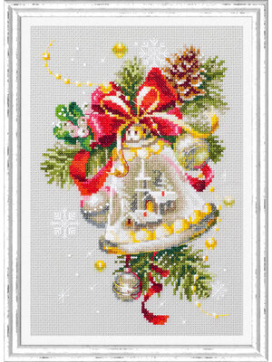 Magic Needle Borduurpakket Christmas Bell - Magic Needle