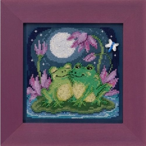 Mill Hill Buttons Beads Spring Series: Courtin' Froggies Mill Hill Buttons Beads Spring Series: Courtin' Froggies