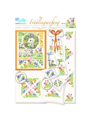 Lindner’s Kreuzstiche Patroon Lindner 074 - Begin van de lente Lindner’s Kreuzstiche Patroon Lindner 074 - Begin van de lente