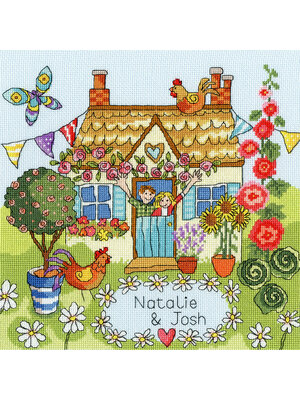 Bothy Threads Borduurpakket Julia Rigby - Our House - Bothy Threads Bothy Threads Borduurpakket Julia Rigby - Our House - Bothy Threads