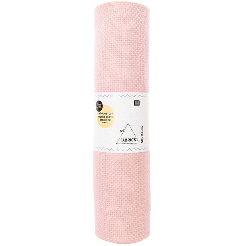 Rico Design Rico Design Punch Needle Stof - 50 x 140 cm - Roze