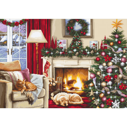 Luca-S Borduurpakket Christmas interior - Luca-S Luca-S Borduurpakket Christmas interior - Luca-S