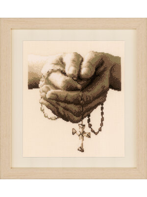 Vervaco Official Telpakket kit Handen & paternoster Vervaco Official Telpakket kit Handen & paternoster