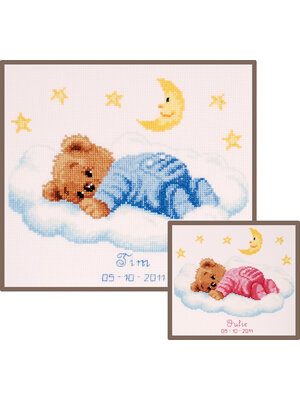 Vervaco Telpakket kit Slapende beertjes