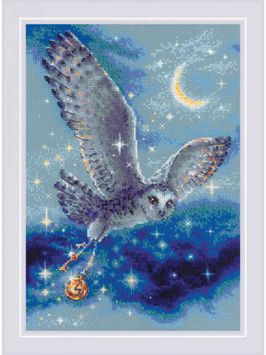 RIOLISf Borduurpakket Magic Owl - RIOLIS RIOLISf Borduurpakket Magic Owl - RIOLIS