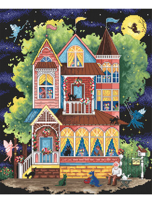 Leti Stitch Borduurpakket Fairtale House - Leti Stitch