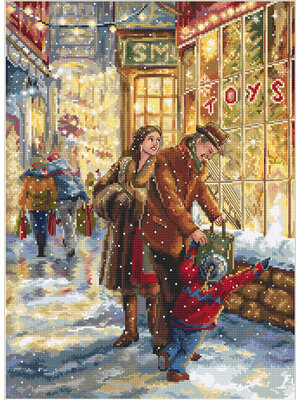 Leti Stitch Borduurpakket Christmas Expectation - Leti Stitch