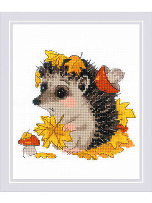 RIOLIS Borduurpakket The Leaf Gatherer - RIOLIS RIOLIS Borduurpakket The Leaf Gatherer - RIOLIS