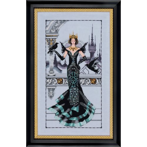 Mirabilia Borduurpatroon The Raven Queen - Mirabilia Designs Mirabilia Borduurpatroon The Raven Queen - Mirabilia Designs