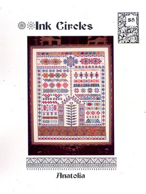 Ink Circles Borduurpatroon Anatolia - Ink Circles Ink Circles Borduurpatroon Anatolia - Ink Circles