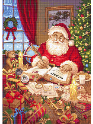 Leti Stitch Borduurpakket The List of Naughty and Nice - Leti Stitch