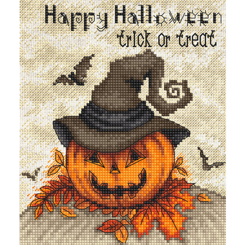 Leti Stitch Borduurpakket Trick or Treat - Leti Stitch