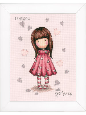 Vervaco Official Telpakket kit Gorjuss Little love Vervaco Official Telpakket kit Gorjuss Little love