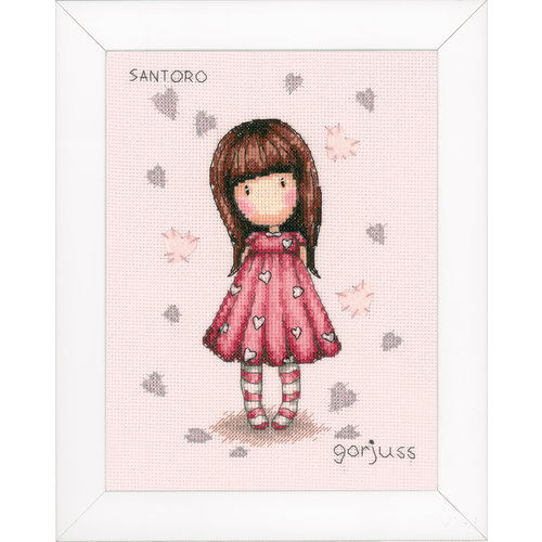 Vervaco Telpakket kit Gorjuss Little love Vervaco Telpakket kit Gorjuss Little love
