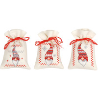 Kruidenzakje kit Kerstkabouters set van 3