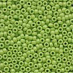 Mill Hill Glass Seed Beads Yellow Green - Mill Hill