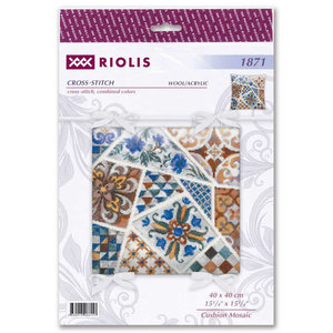 RIOLIS Borduurpakket Cushion Mosaic - RIOLIS