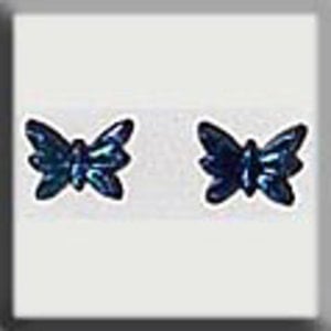 Mill Hill Glass Treasures Petite Butterfly-Jet a-b (2) - Mill Hill