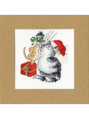 Bothy Threads Borduurpakket Margaret Sherry - Under The Mistletoe - Bothy Threads