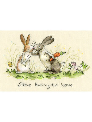 Bothy Threads Borduurpakket Anita Jeram - Some Bunny To Love - Bothy Threads Bothy Threads Borduurpakket Anita Jeram - Some Bunny To Love - Bothy Threads