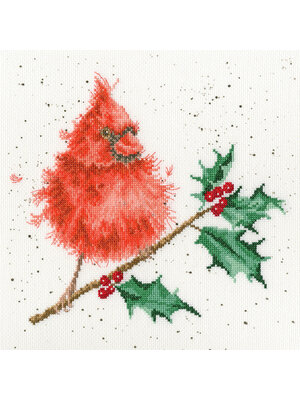 Bothy Threads Borduurpakket Hannah Dale - Festive Feathers - Bothy Threads Bothy Threads Borduurpakket Hannah Dale - Festive Feathers - Bothy Threads