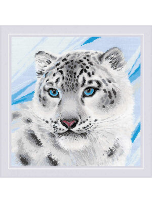 RIOLISf Borduurpakket Snow Leopard - RIOLIS RIOLISf Borduurpakket Snow Leopard - RIOLIS