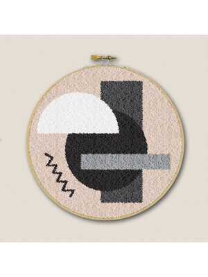 Restyle Borduurpakket Punch Needle - Abstract
