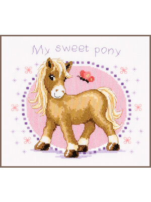 Vervaco Official Telpakket kit Mijn lieve pony Vervaco Official Telpakket kit Mijn lieve pony