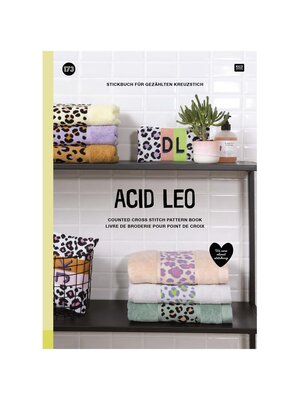 Rico Design Borduurboek Acid Leo No. 173 Rico Design Borduurboek Acid Leo No. 173