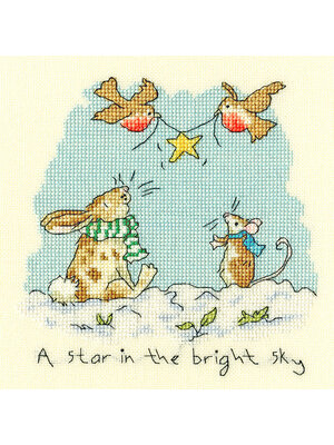 Bothy Threads Borduurpakket Anita Jeram - Star in the bright sky - Bothy Threads Bothy Threads Borduurpakket Anita Jeram - Star in the bright sky - Bothy Threads