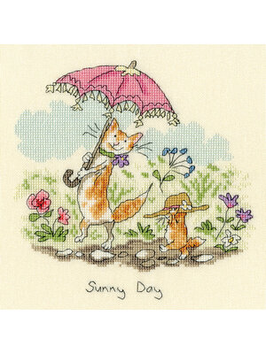 Bothy Threads Borduurpakket Anita Jeram - Sunny Day - Bothy Threads Bothy Threads Borduurpakket Anita Jeram - Sunny Day - Bothy Threads