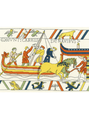 Bothy Threads Borduurpakket Bothy Designs - The Normans' Landing - Bothy Threads Bothy Threads Borduurpakket Bothy Designs - The Normans' Landing - Bothy Threads