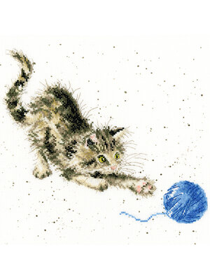 Bothy Threads Borduurpakket Hannah Dale - Kitty - Bothy Threads Bothy Threads Borduurpakket Hannah Dale - Kitty - Bothy Threads