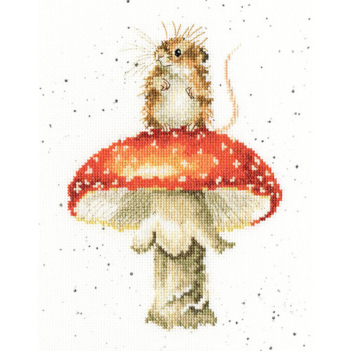 Bothy Threads Borduurpakket Hannah Dale - He's a Fun-gi - Bothy Threads Bothy Threads Borduurpakket Hannah Dale - He's a Fun-gi - Bothy Threads