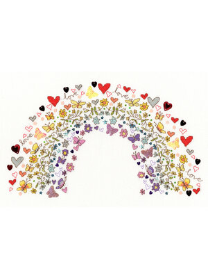 Bothy Threads Borduurpakket Kim Anderson - Lovely Rainbow - Bothy Threads Bothy Threads Borduurpakket Kim Anderson - Lovely Rainbow - Bothy Threads