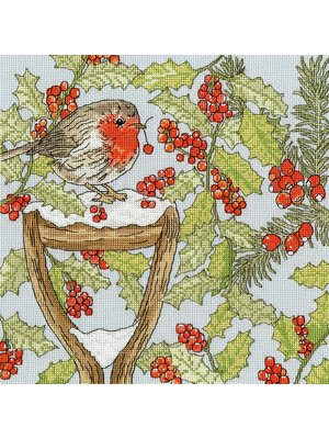 Bothy Threads Borduurpakket Fay Miladowska - Christmas Garden - Bothy Threads Bothy Threads Borduurpakket Fay Miladowska - Christmas Garden - Bothy Threads