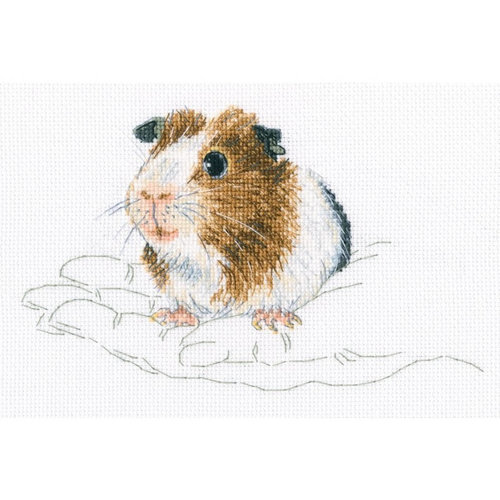 RTO Borduurpakket Warmth In Palms - Guinea Pig  - RTO