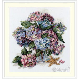 Merejka Borduurpakket Hydrangea - Merejka