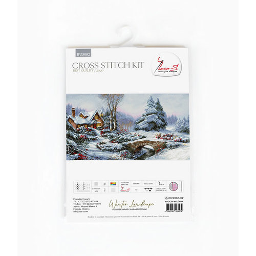 Luca-S Borduurpakket Winter Landscape - Luca-S