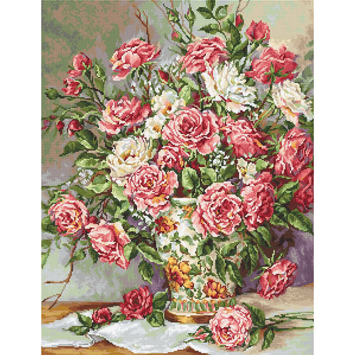 Luca-S Borduurpakket Posies for the Princess - Luca-S Luca-S Borduurpakket Posies for the Princess - Luca-S