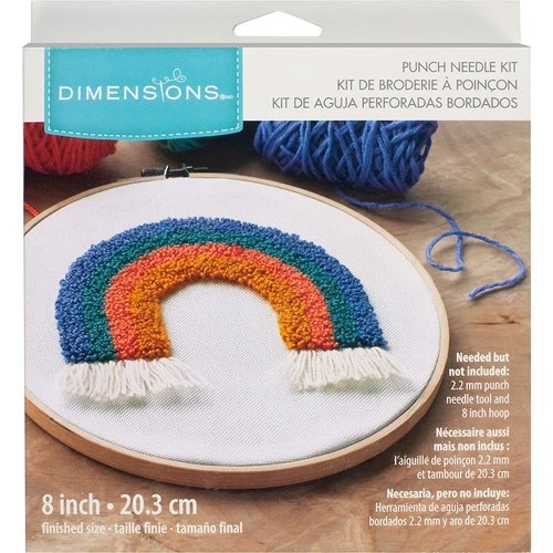 Dimensions Punch Needle Pakket - Rainbow - DIMENSIONS