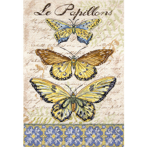 Leti Stitch Borduurpakket Vintage Wings - Leti Stitch