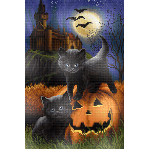 Leti Stitch Cross stitch kit Did we scare you? - Leti Stitch