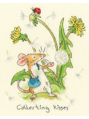 Bothy Threads Borduurpakket Anita Jeram - Collecting Kisses - Bothy Threads Bothy Threads Borduurpakket Anita Jeram - Collecting Kisses - Bothy Threads